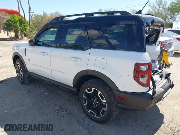 2024 Ford Bronco Sport Outer Banks with VIN 3FMCR9C65RRE03245, listed as a IAAI auction lot 42571723 with 32,918 mi miles and . Bid and sale history available at DreamBid. Image 3.
