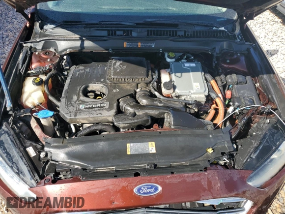 2016 Ford Fusion SE Hybrid with VIN 3FA6P0LU7GR250310, listed as a Copart auction lot 69625424 with 144,692 mi miles and Salvage title. Bid and sale history available at DreamBid. Image 11.