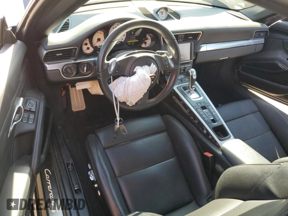 2014 Porsche 911 Carrera S with VIN WP0AB2A92ES121244, listed as a Copart auction lot 79323724 with 36,074 mi miles and Salvage Title. Bid and sale history available at carsss.com. Image 8.