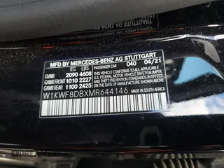 2021 Mercedes-Benz C 300 z VIN W1KWF8DBXMR644146, wystawiony jako Copart lot #86278794 z przebiegiem 38 642 mil mil oraz Szkoda całkowita • Salvage title. Historia ofert i sprzedaży dostępna na DreamBid. Obrazek 12.