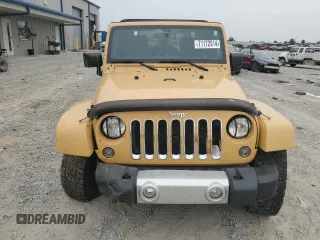 2014 Jeep Wrangler Sahara with VIN 1C4AJWBG8EL144691, listed as a Copart auction lot 71172514 with 111,322 mi miles and Salvage title. Bid and sale history available at DreamBid. Image 5.