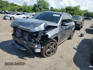 2024 Mercedes-Benz GLE 53 AMG with VIN 4JGFB6BB2RB239407, listed as a Copart auction lot 62811625 with 20,760 mi miles and Salvage title. Bid and sale history available at DreamBid. Image 1.
