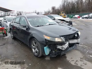 2012 Acura TL Tech Auto with VIN 19UUA9F53CA009510, listed as a IAAI auction lot 41369182 with 141,465 mi miles. Bid and sale history available at carsss.com. Image 1.
