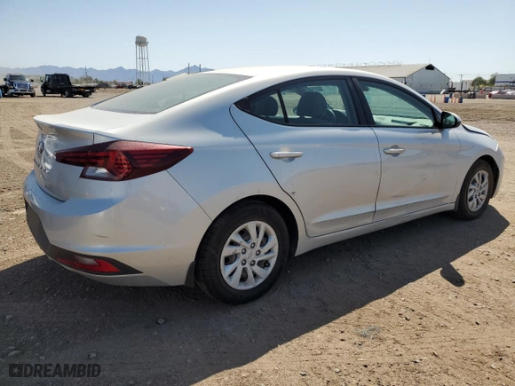 2020 Hyundai Elantra SE with VIN 5NPD74LF7LH512575, listed as a Copart auction lot 51010395 with 51,399 mi miles and Clean Title. Bid and sale history available at carsss.com. Image 3.