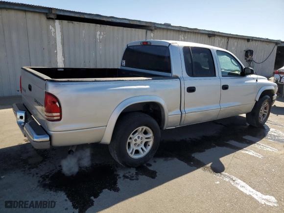 2004 Dodge Dakota SLT with VIN 1D7HL48N54S750432, listed as a Copart auction lot 78485624 with 139,073 mi miles and Clean Title. Bid and sale history available at carsss.com. Image 3.