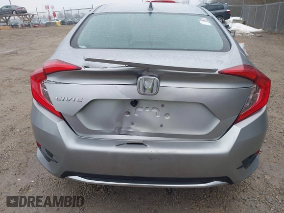 2021 Honda Civic Sedan EX-L with VIN 19XFC1F77ME011926, listed as a IAAI auction lot 41561104 with 76,163 mi miles. Bid and sale history available at carsss.com. Image 16.