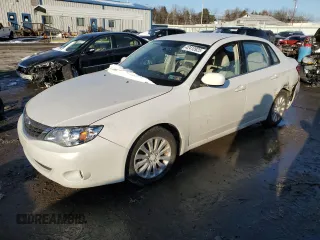 2008 Subaru Impreza Sedan (Natl) i w/Premium Pkg with VIN JF1GE61688H500013, listed as a Copart auction lot 42410925 with 144,236 mi miles and Salvage Title. Bid and sale history available at carsss.com. Image 1.