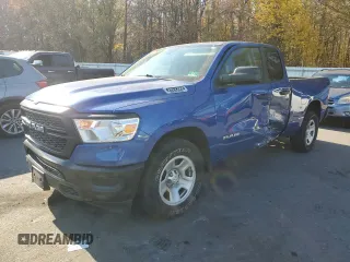 2019 Ram 1500 Tradesman z VIN 1C6SRFCT4KN607765, wystawiony jako Copart lot #78492234 z przebiegiem 70 634 mil mil oraz Szkoda całkowita • Salvage title. Historia ofert i sprzedaży dostępna na DreamBid. Obrazek 1.