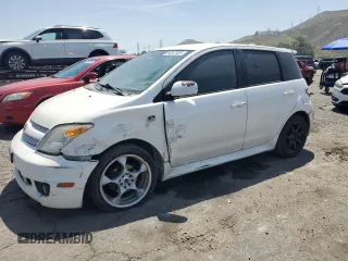 2006 Scion xA with VIN JTKKT604760149318, listed as a Copart auction lot 54247025 with 192,756 mi miles and Salvage Title. Bid and sale history available at carsss.com. Image 1.