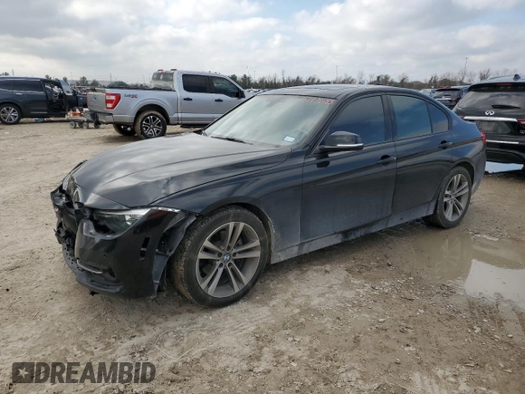 2016 BMW 3 Series 328i with VIN WBA8E9G54GNT43690, listed as a Copart auction lot 43991545 with 65,081 mi miles and Salvage Title. Bid and sale history available at carsss.com. Image 1.