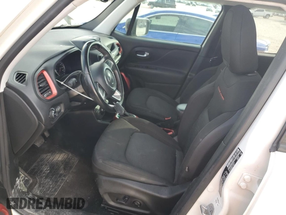 2018 Jeep Renegade Trailhawk with VIN ZACCJBCB1JPH13181, listed as a Copart auction lot 89193315 with 46,599 mi miles and Salvage Title. Bid and sale history available at carsss.com. Image 7.