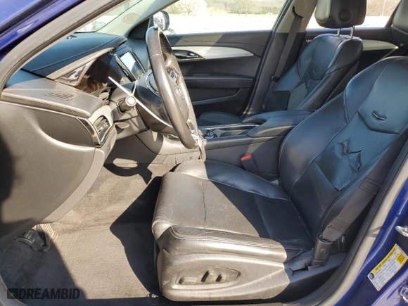 2013 Cadillac ATS Luxury with VIN 1G6AB5RA8D0121634, listed as a Copart auction lot 46137524 with 117,667 mi miles and Salvage Title. Bid and sale history available at carsss.com. Image 7.