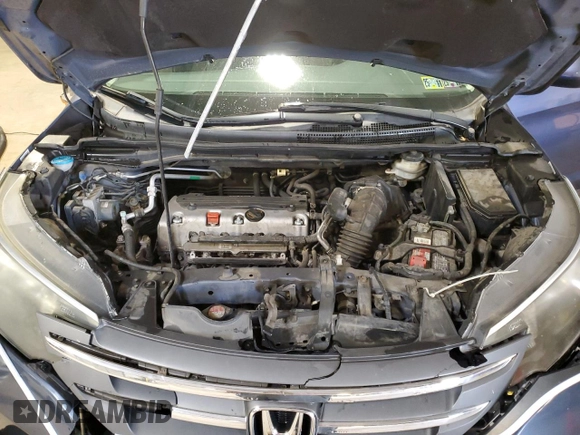 2013 Honda CR-V EX with VIN 2HKRM4H54DH604789, listed as a Copart auction lot 53092695 with 66,640 mi miles and Salvage Title. Bid and sale history available at carsss.com. Image 12.