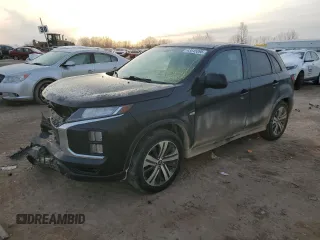 2020 Mitsubishi Outlander Sport ES 2.0 with VIN JA4AP3AU5LU017841, listed as a Copart auction lot 43845895 with 123,238 mi miles and Non Repairable. Bid and sale history available at carsss.com. Image 1.