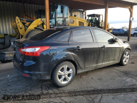 2013 Ford Focus SE with VIN 1FADP3F24DL325431, listed as a Copart auction lot 46493865 with 145,641 mi miles and Salvage Title. Bid and sale history available at carsss.com. Image 3.