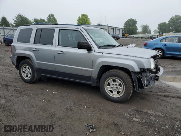 2017 Jeep Patriot Sport SE z VIN 1C4NJPBA7HD145705, wystawiony jako Copart lot #60954225 z przebiegiem 98 605 mil mil oraz Szkoda całkowita • Salvage title. Historia ofert i sprzedaży dostępna na DreamBid. Obrazek 4.