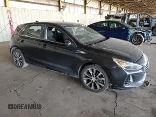 2018 Hyundai Elantra GT with VIN KMHH35LE0JU017322, listed as a Copart auction lot 71857674 with 89,206 mi miles and Salvage Title. Bid and sale history available at carsss.com. Image 4.