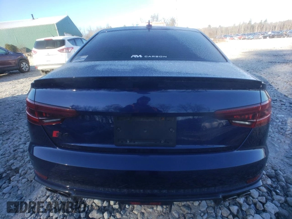 2018 Audi S4 Premium Plus with VIN WAUB4AF47JA231368, listed as a Copart auction lot 79423193 with 0 mi miles. Bid and sale history available at carsss.com. Image 6.
