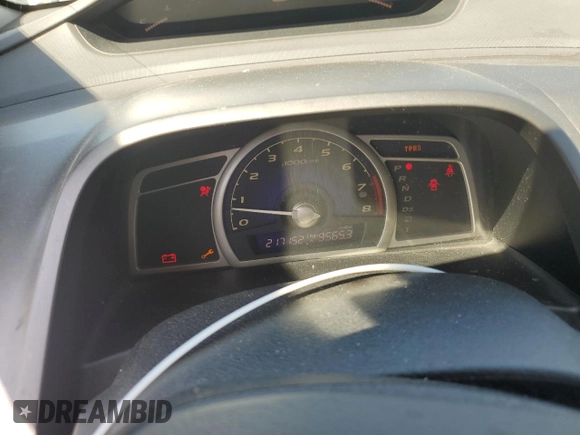 2010 Honda Civic LX with VIN 19XFA1F51AE016877, listed as a Copart auction lot 52275475 with 217,152 mi miles and Salvage Title. Bid and sale history available at DreamBid. Image 9.