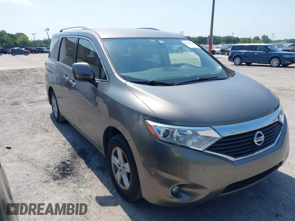 2017 Nissan Quest SV z VIN JN8AE2KP8H9166399, wystawiony jako IAAI lot #42311238 z przebiegiem 168 475 mil mil oraz . Historia ofert i sprzedaży dostępna na DreamBid. Obrazek 1.