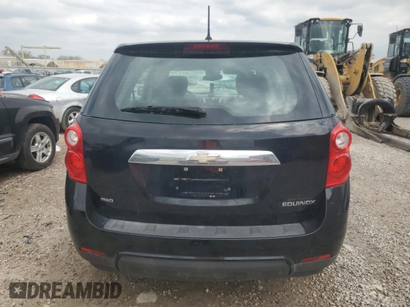 2014 Chevrolet Equinox LS with VIN 2GNFLEEK0E6140595, listed as a Copart auction lot 53649205 with 156,110 mi miles and Salvage Title. Bid and sale history available at DreamBid. Image 6.