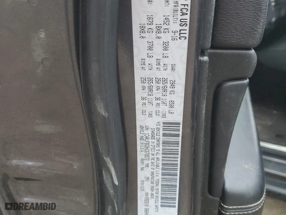 2017 Jeep Grand Cherokee Limited with VIN 1C4RJFBG9HC676572, listed as a Copart auction lot 42972185 with 146,604 mi miles and Salvage Title. Bid and sale history available at carsss.com. Image 13.