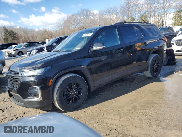 2022 Chevrolet Traverse LT Cloth with VIN 1GNEVGKW1NJ137331, listed as a Copart auction lot 46628215 with 28,137 mi miles and Salvage Title. Bid and sale history available at carsss.com. Image 1.