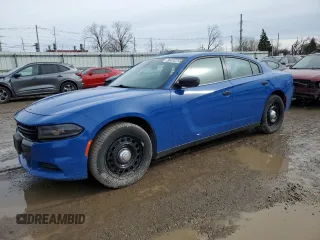 2017 Dodge Charger Police with VIN 2C3CDXKT1HH664093, listed as a Copart auction lot 47268965 with 94,139 mi miles and Clean Title. Bid and sale history available at DreamBid. Image 1.