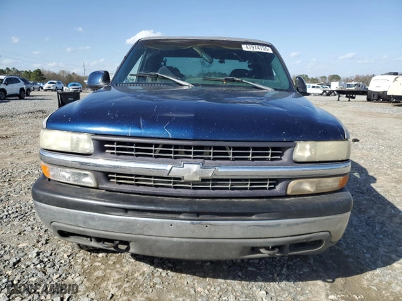 1999 Chevrolet Silverado 1500 LS with VIN 2GCEK19T9X1155440, listed as a Copart auction lot 47974755 with 394,539 mi miles and Salvage Title. Bid and sale history available at carsss.com. Image 5.