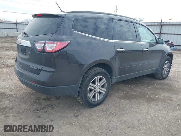 2015 Chevrolet Traverse LT with VIN 1GNKRGKD8FJ325528, listed as a IAAI auction lot 41654599 with 151,562 mi miles. Bid and sale history available at carsss.com. Image 4.