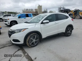 2021 Honda HR-V EX-L with VIN 3CZRU5H71MM703968, listed as a Copart auction lot 51470385 with 109,282 mi miles and Salvage Title. Bid and sale history available at carsss.com. Image 1.
