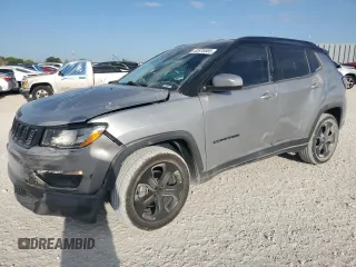 2018 Jeep Compass Altitude с VIN 3C4NJCBB7JT327535, выставлен на аукционе Copart как лот 52670505 с пробегом 73 464 миль миль и Списание • Salvage title. История ставок и продаж доступна на DreamBid. Изображение 1.