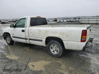 2002 Chevrolet Silverado 1500 LS with VIN 1GCEC14V12Z305031, listed as a Copart auction lot 46584315 with 289,903 mi miles and Clean Title. Bid and sale history available at carsss.com. Image 2.