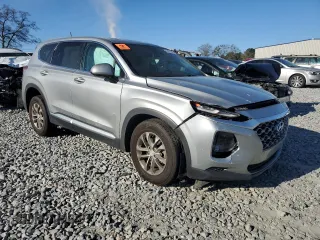 2020 Hyundai Santa Fe SE with VIN 5NMS23AD1LH257582, listed as a Copart auction lot 49551865 with 101,380 mi miles and Salvage Title. Bid and sale history available at carsss.com. Image 4.