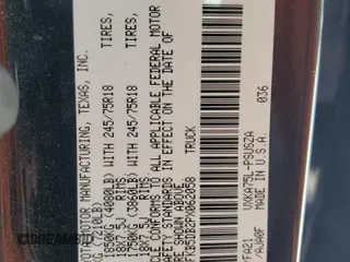 2023 Toyota Tundra SR with VIN 5TFKB5DB2PX062058, listed as a Copart auction lot 48930115 with 84,520 mi miles and Salvage title. Bid and sale history available at DreamBid. Image 12.