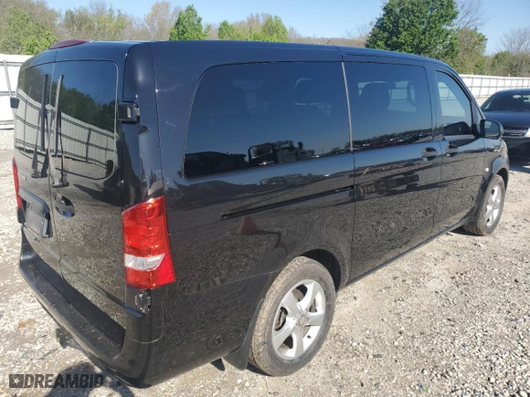 2018 Mercedes-Benz Metris Passenger Van with VIN WD4PG2EE7J3357837, listed as a Copart auction lot 52071565 with 108,354 mi miles and Salvage Title. Bid and sale history available at carsss.com. Image 3.