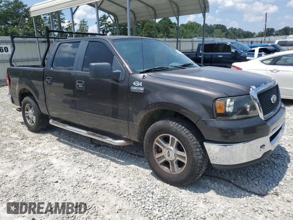 2007 Ford F-150 XLT with VIN 1FTRW12W67KA45553, listed as a Copart auction lot 63635795 with 271,062 mi miles and Salvage title. Bid and sale history available at DreamBid. Image 4.