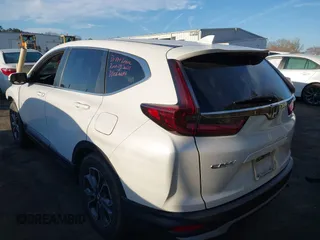 2021 Honda CR-V EX with VIN 2HKRW1H5XMH402791, listed as a IAAI auction lot 41815299 with 58,700 mi miles. Bid and sale history available at carsss.com. Image 3.
