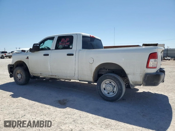 2024 Ram 2500 Tradesman with VIN 3C6UR5CL4RG253364, listed as a Copart auction lot 49462205 with 15,845 mi miles and Salvage Title. Bid and sale history available at carsss.com. Image 2.
