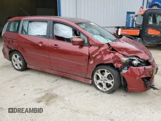 2009 Mazda 5 Sport with VIN JM1CR29L590328488, listed as a Copart auction lot 64696654 with Not Provided miles and Salvage Title. Bid and sale history available at carsss.com. Image 4.