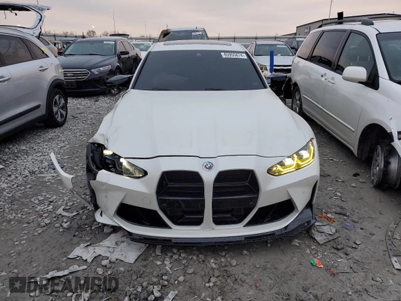 2023 BMW M3 Competition xDrive z VIN WBS43AY05PFP19411, wystawiony jako Copart lot #85955874 z przebiegiem 18 709 mil mil oraz Szkoda całkowita • Salvage title. Historia ofert i sprzedaży dostępna na DreamBid. Obrazek 5.