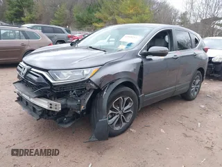 2022 Honda CR-V EX-L with VIN 7FARW2H81NE011064, listed as a IAAI auction lot 42010217 with 1 mi miles. Bid and sale history available at carsss.com. Image 22.