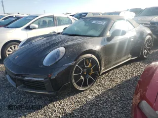 2024 Porsche 911 Turbo with VIN WP0CD2A98RS257662, listed as a Copart auction lot 73840434 with 0 mi miles and Salvage Title. Bid and sale history available at carsss.com. Image 1.