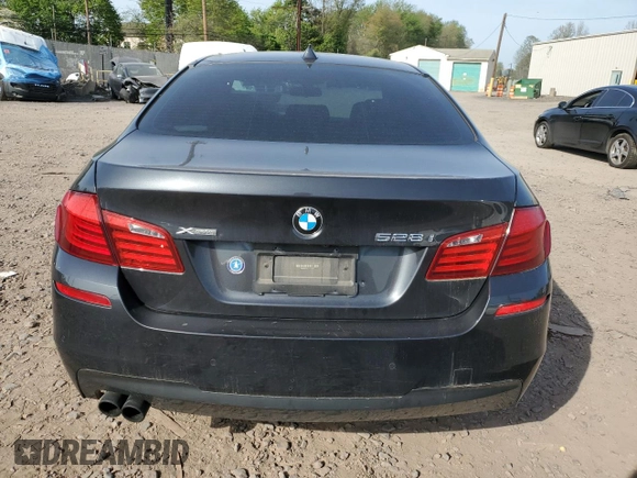 2013 BMW 5 Series 528i xDrive with VIN WBAXH5C53DD109334, listed as a Copart auction lot 54343335 with 174,354 mi miles and Clean Title. Bid and sale history available at carsss.com. Image 6.