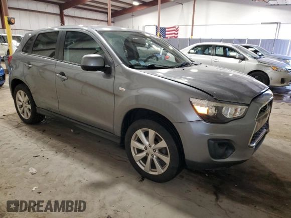 2015 Mitsubishi Outlander Sport ES with VIN 4A4AP3AU4FE001191, listed as a Copart auction lot 88048565 with 90,577 mi miles and Salvage Title. Bid and sale history available at carsss.com. Image 4.