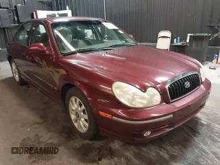 2003 Hyundai Sonata GLS with VIN KMHWF35H13A882475, listed as a IAAI auction lot 41863570 with 168,303 mi miles. Bid and sale history available at carsss.com. Image 1.