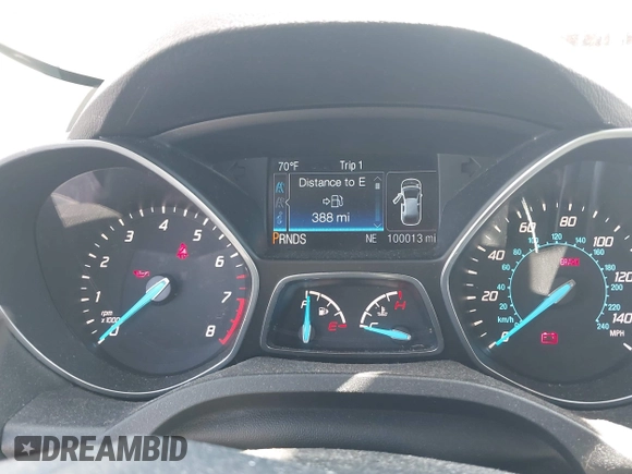 2013 Ford Escape SEL with VIN 1FMCU9HX0DUD42081, listed as a IAAI auction lot 42293456 with 100,013 mi miles and . Bid and sale history available at DreamBid. Image 7.