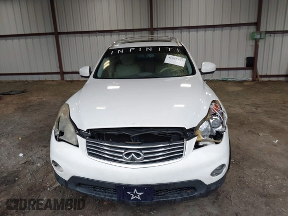 2010 Infiniti EX Journey z VIN JN1AJ0HR8AM752725, wystawiony jako IAAI lot #41858962 z przebiegiem 226 379 mil mil oraz . Historia ofert i sprzedaży dostępna na DreamBid. Obrazek 6.