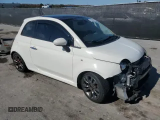 2018 FIAT 500 Pop with VIN 3C3CFFKH2JT504754, listed as a Copart auction lot 42126405 with 95,194 mi miles and Salvage Title. Bid and sale history available at carsss.com. Image 4.