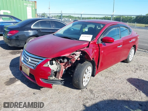 2014 Nissan Sentra SR z VIN 3N1AB7AP0EY337464, wystawiony jako IAAI lot #42203693 z przebiegiem 76 535 mil mil oraz . Historia ofert i sprzedaży dostępna na DreamBid. Obrazek 2.